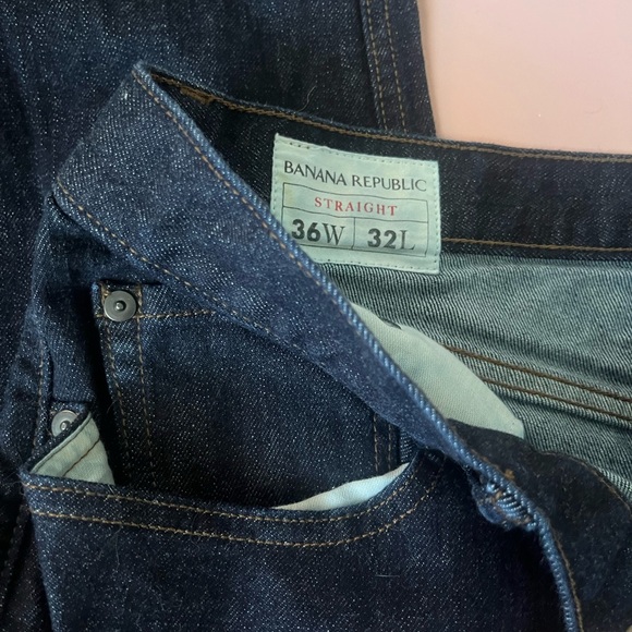 Men’s Banana Republic jeans 36x32 - Picture 2 of 3